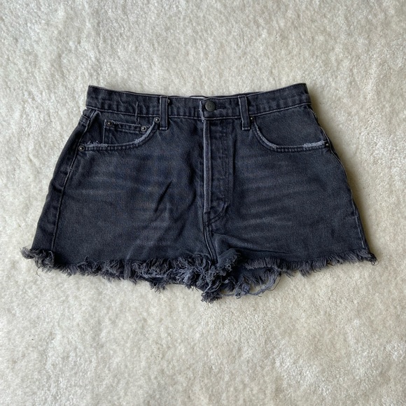 Reformation Pants - Reformation Dixie High Rise Jean Short (Monterey)